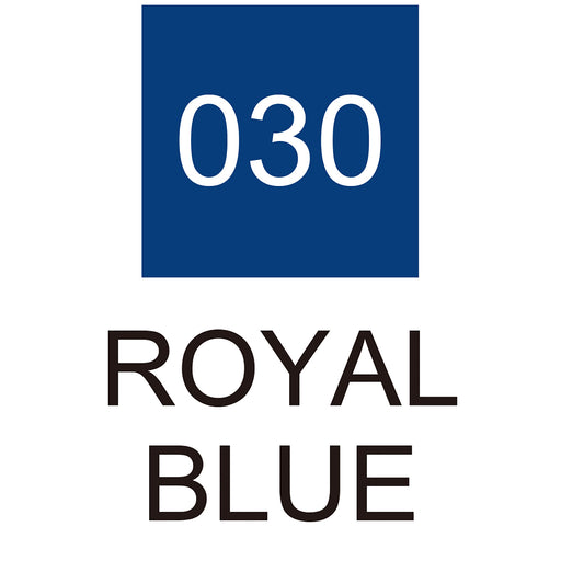Colour chart for the Extra Fine Royal Blue Kuretake ZIG Cocoiro Letter Pen Refill