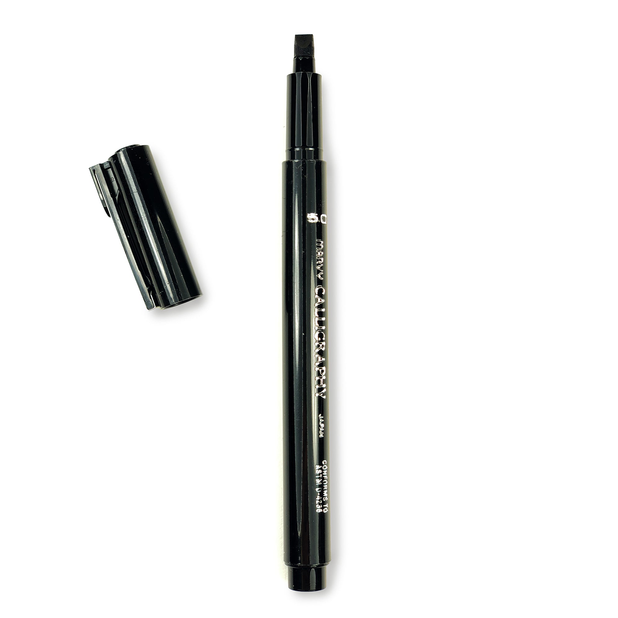 Marvy Calligraphy Pen 5.0 (Black) Scribblers Calligraphy Supplies