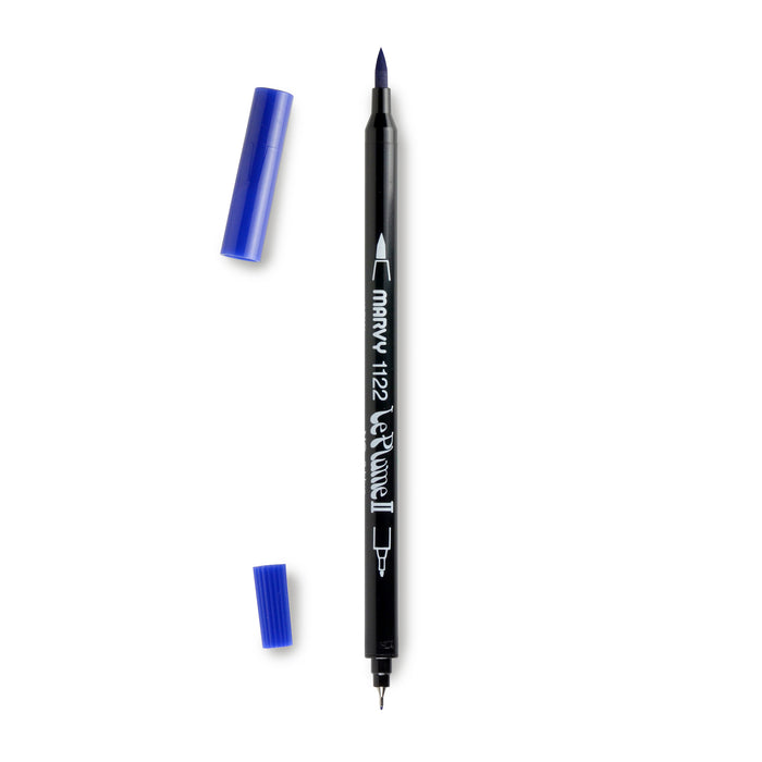 Blue Marvy Le Plume II Brush Pen