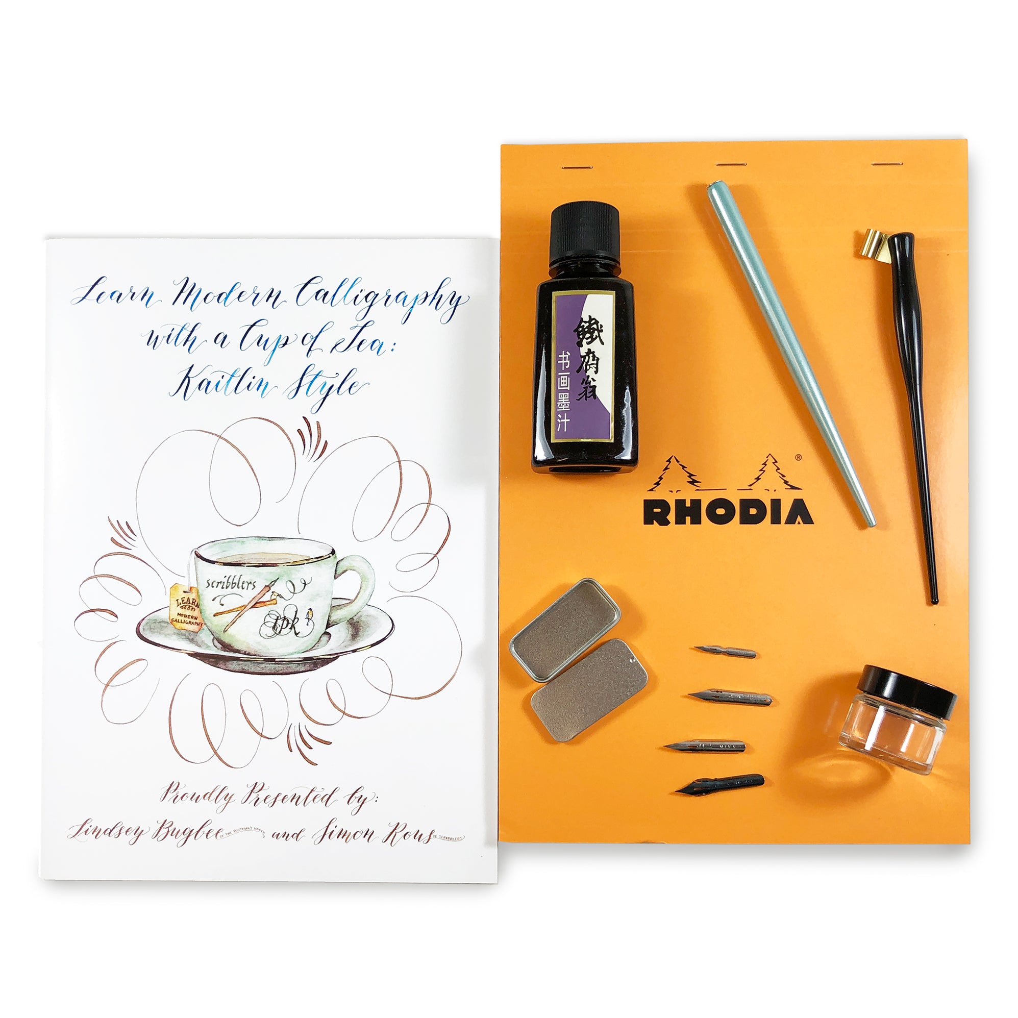 Modern Calligraphy Starter Set - Kaitlin Style | Scribblers Calligraphy ...