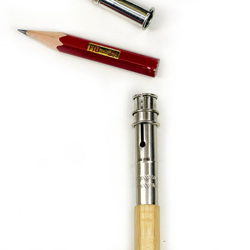 Peanpole Pencil Extender (Beech) and Tip Protector