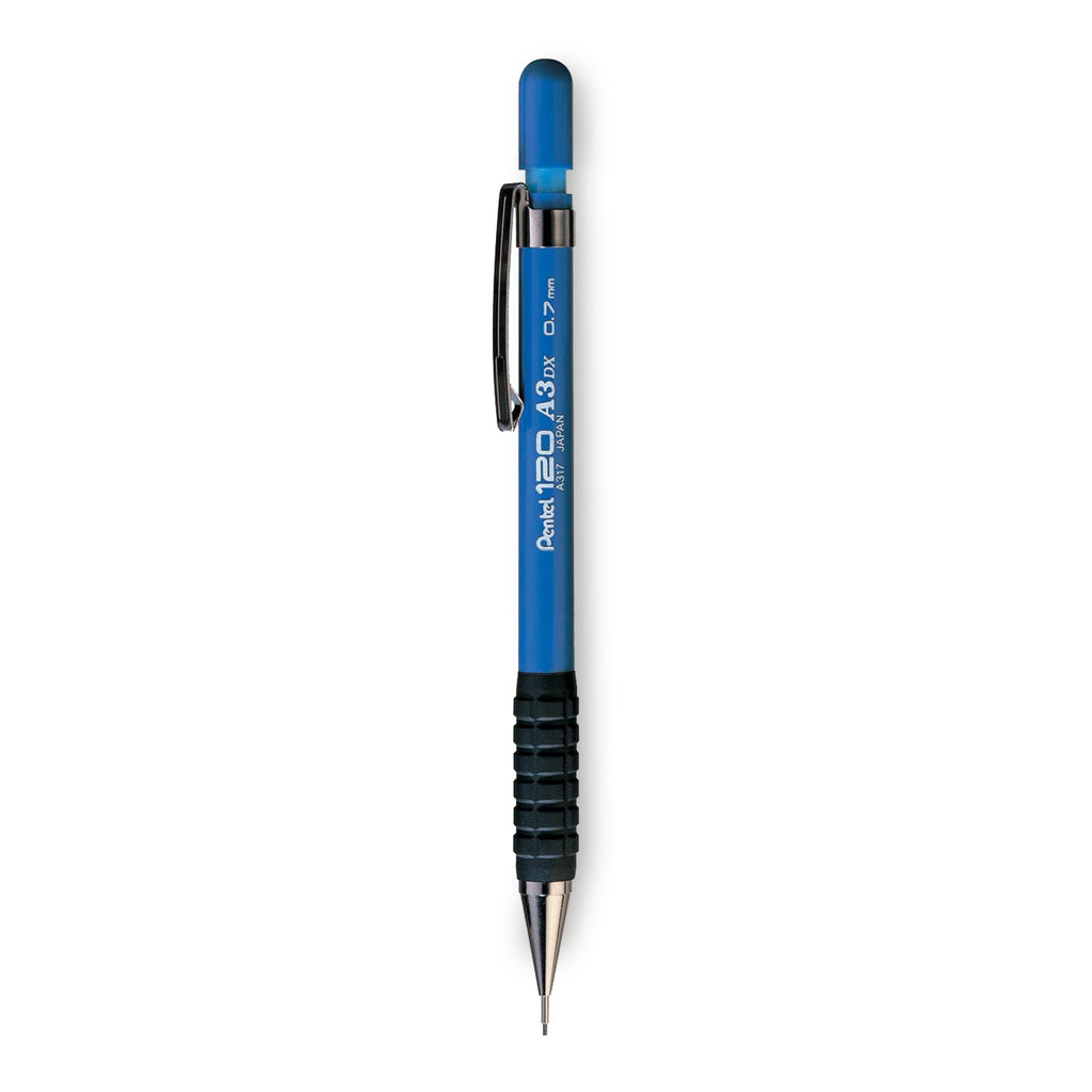 Mechanical Pencils Pentel Sharp 0.7mm - Metallic Sky Blue Box Of 12 7mm Mechanical Pencils - View #2