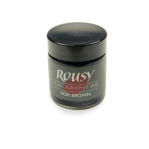 30ml Bottle of the Fox Brown Rousy Calligraphy Ink