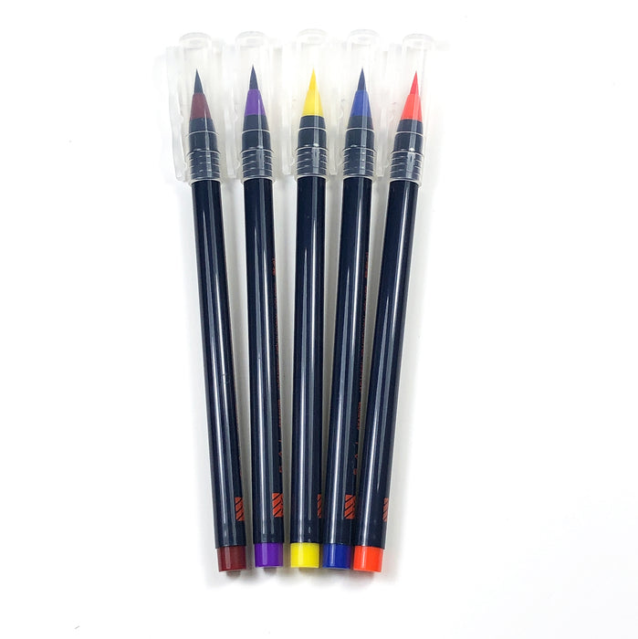 Autumn Colour Set of the Akashiya SAI Brush Pens