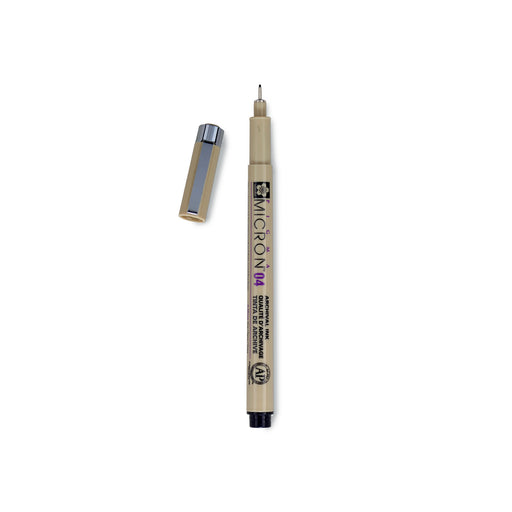Sakura Pigma Micron Pen 04 0.4mm tip for Calligraphy, illustrations, craft projects and scrapbooks