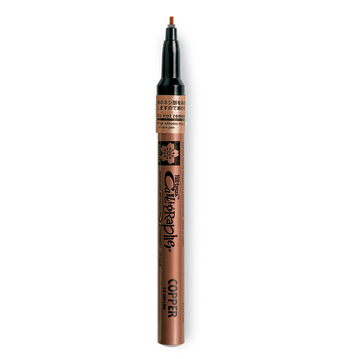 Copper Sakura Pen Touch Calligrapher Pen