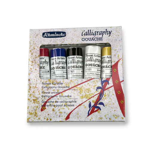 Schmincke Calligraphy Gouache - 5 Colour Set