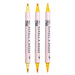 Kuretake ZIG Scroll and Brush Pen 3 Yellow colours