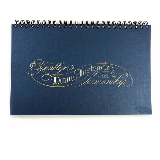Front cover of the F.W. Tamblyn's Home Instructor in Penmanship Calligraphy Book