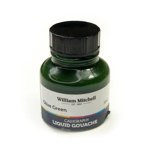 Bottle of William Mitchel Liquid Gouache Ink