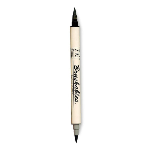 Pure Black 010 Kuretake ZIG Memory System Brushables Brush Pen