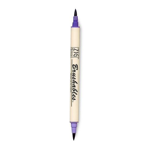 Pure Violet 080 Kuretake ZIG Memory System Brushables Brush Pen