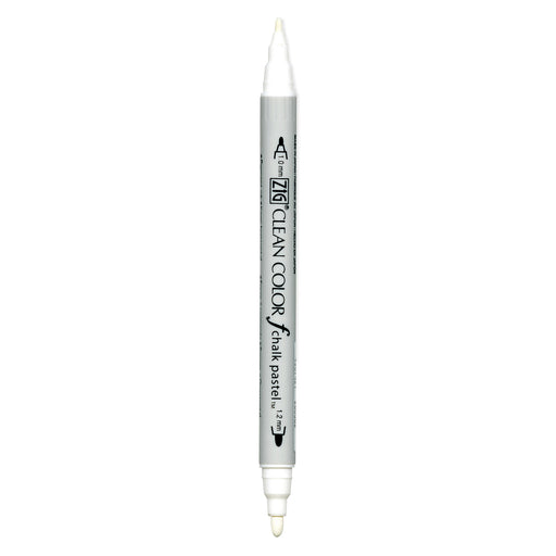 White (000) Chalk Pastel Kuretake ZIG Clean Color f Pen