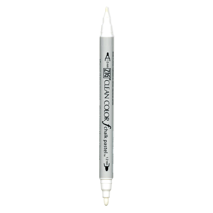 White (000) Chalk Pastel Kuretake ZIG Clean Color f Pen