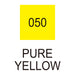 Colour Chart for Yellow (050) Kuratake Zig Writer Marker Pen