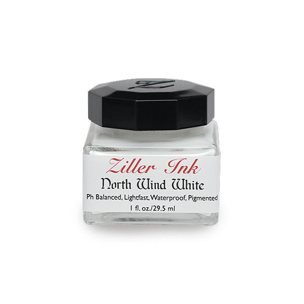 Bottle of North Wind White Ziller Calligraphy Ink