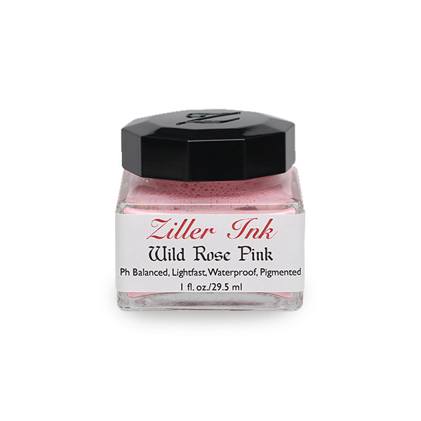 Bottle of Wild Rose Pink Ziller Calligraphy Ink