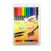 Marvy Le Plume II Brush Pens - Set of 12 PRIMARY Colours